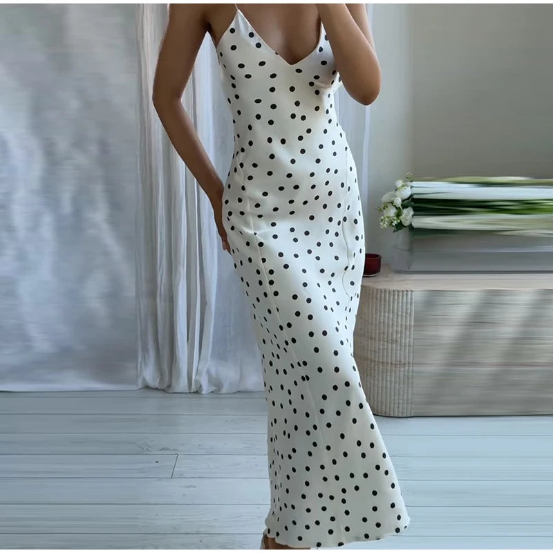 Lunarie Polka Chic Dress: Timeless Elegance with a Bohemian Touch for Summer 2025