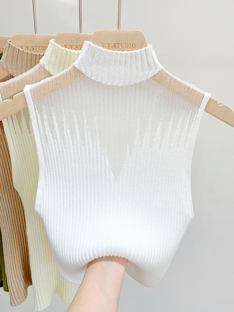 Lunarie Y2K Lace Mesh Top: Urban Casual Elegance with Retro Flair