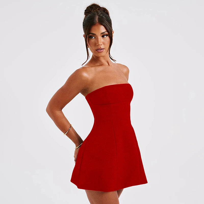 Lunarie A-Line Dress: Sexy Elegance for Unforgettable Summers
