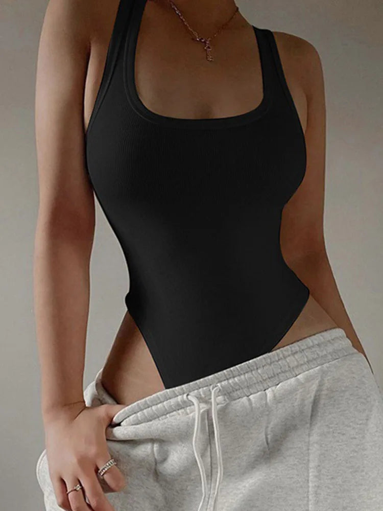 Lunarie Summer Halter Bodysuit: Versatile Sensuality and Urban Luxury