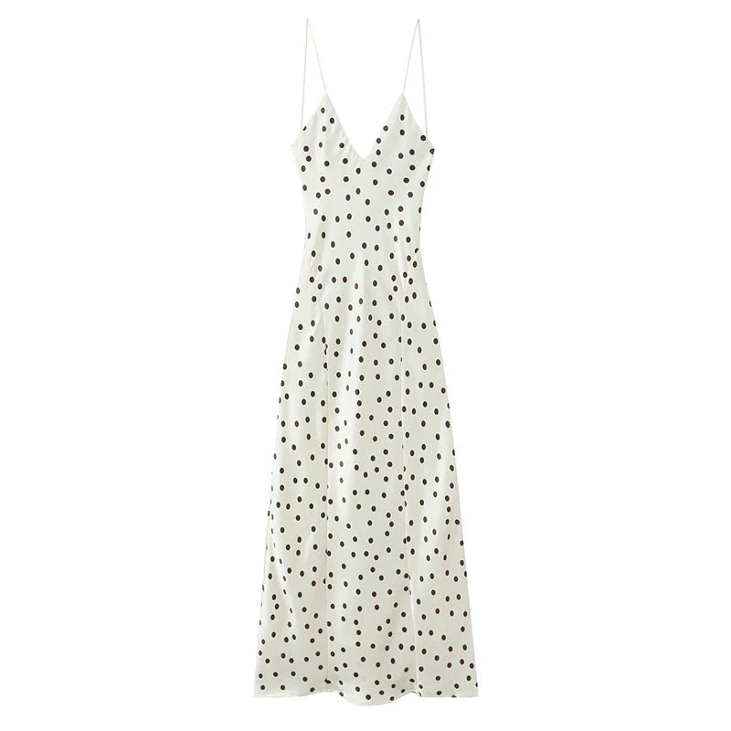 Lunarie Polka Chic Dress: Timeless Elegance with a Bohemian Touch for Summer 2025
