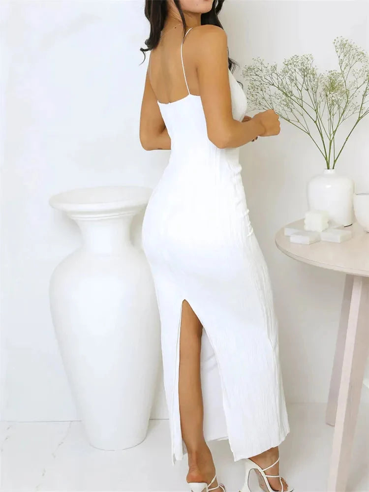 Lunarie Ruched Luxe Dress: Refined Sensuality for Unforgettable Nights