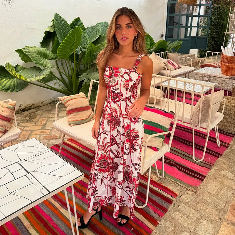 Lunarie Patchwork Luxe Dress: Fluid Elegance with a Contemporary Touch for Summer 2025