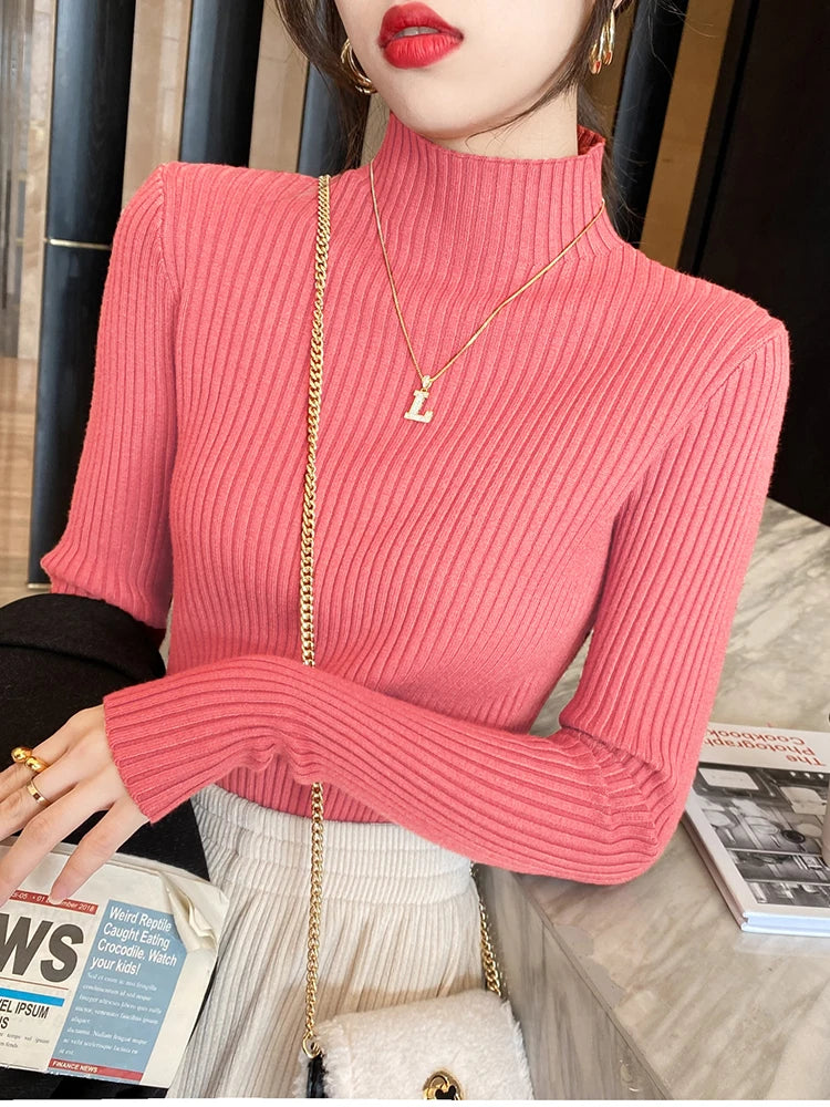 Lunarie Pure Knit Sweater: Minimalist Elegance and Premium Comfort